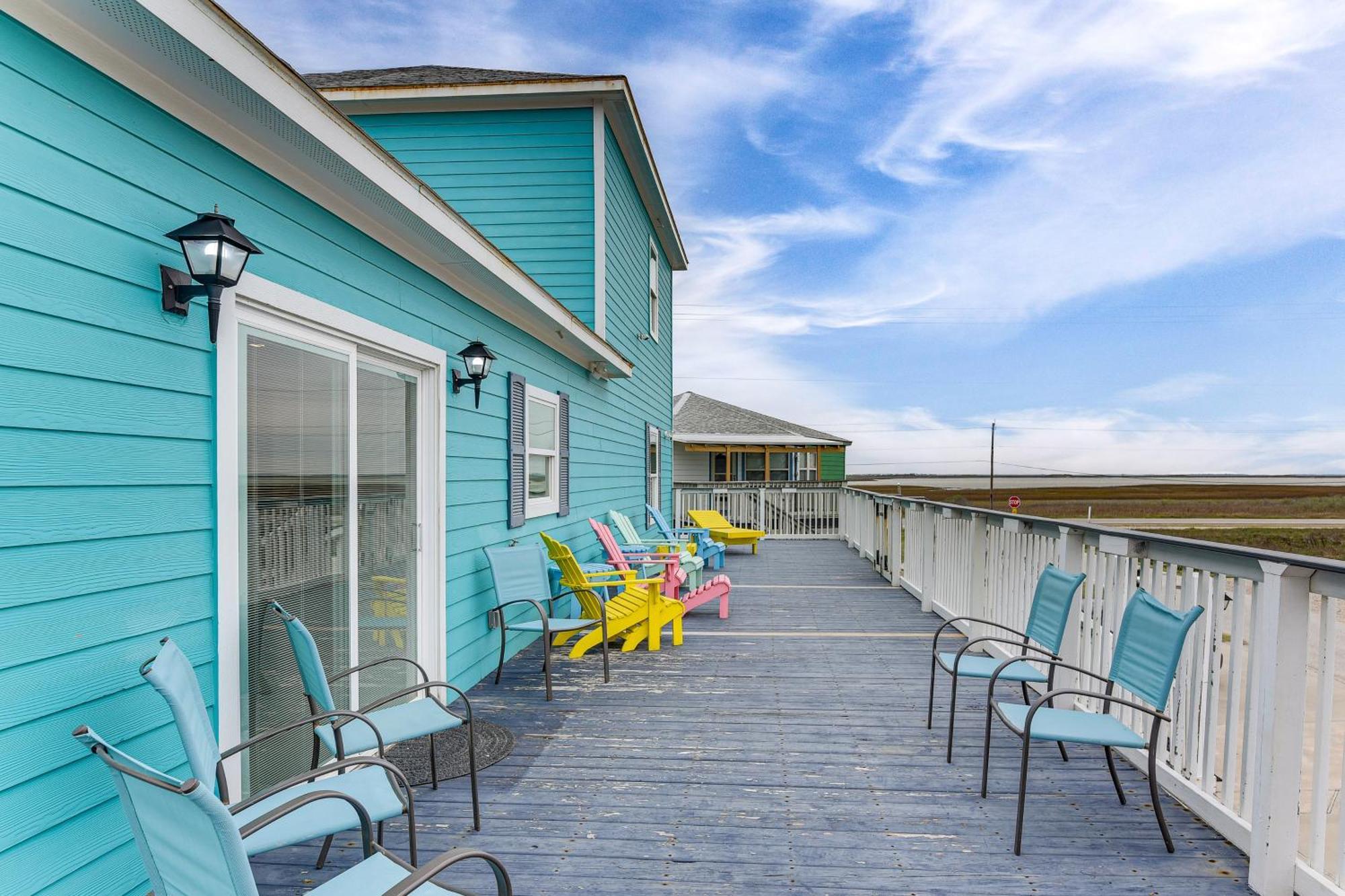 Large Group Gulf Retreat, Steps To Surfside Beach! Exterior photo